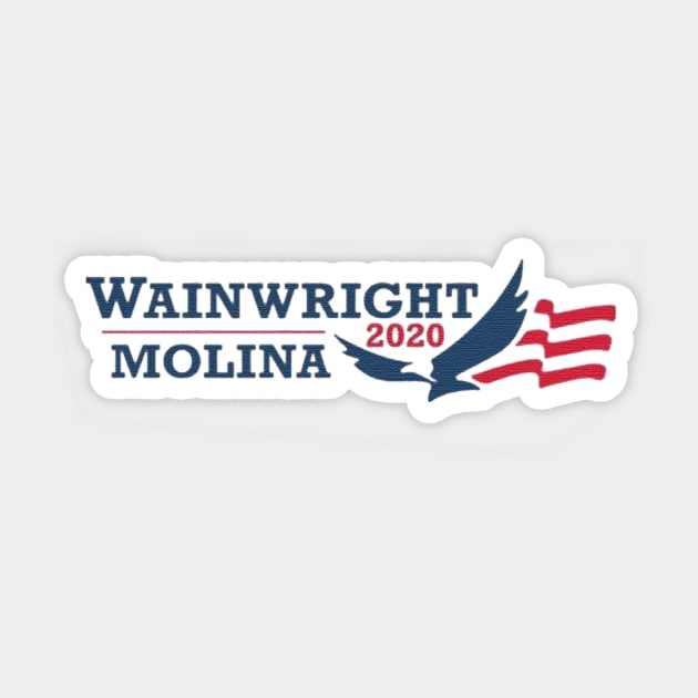 Wainwright Molina 2020 Sticker by Backtoback Stylish